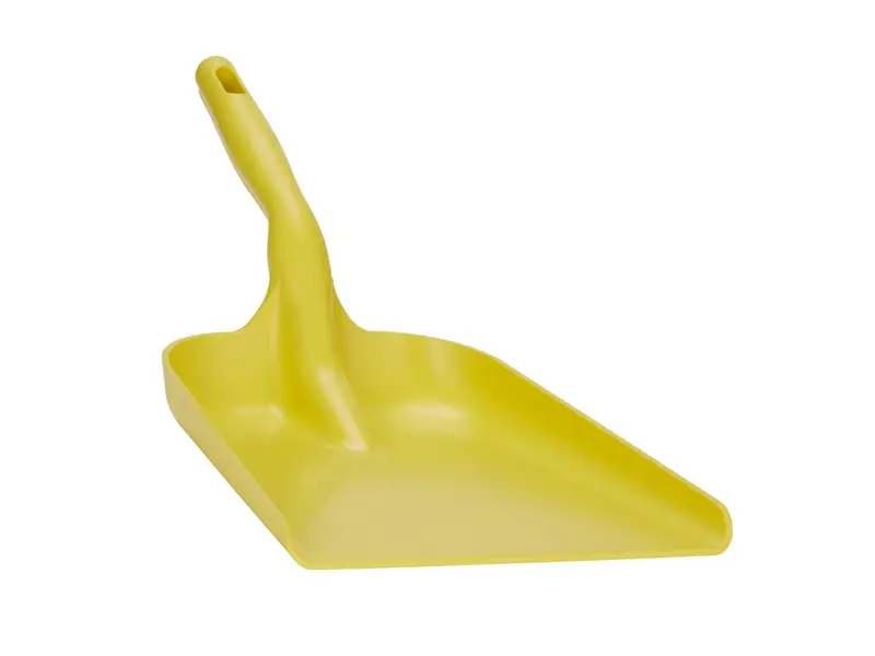 Pelle à main plate Vikan 56746, détectable, en polypropylène, 550 mm, jaune